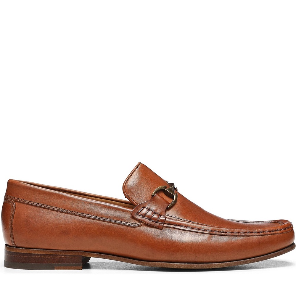 Donald J. Pliner Brown Leather Loafers